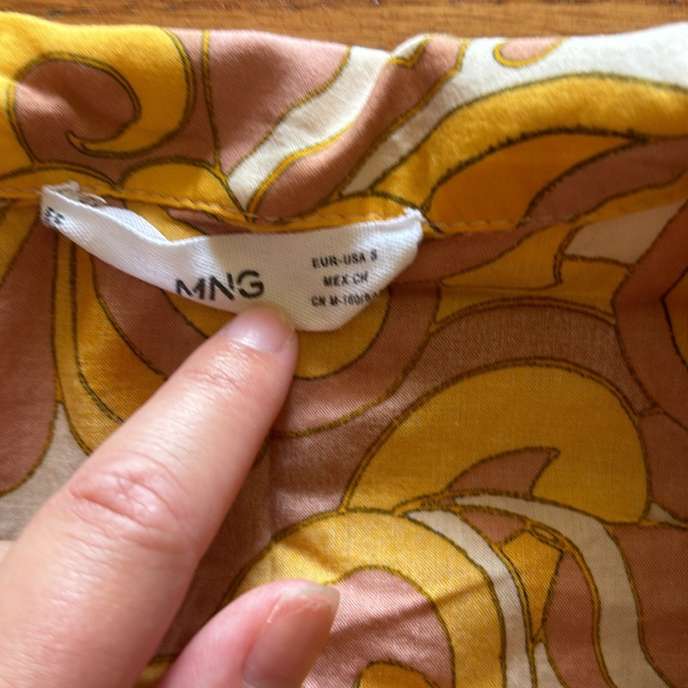 Mango Pattern Button Up - image 2